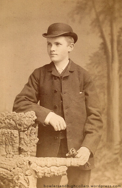 An English boy. Personal Collection.