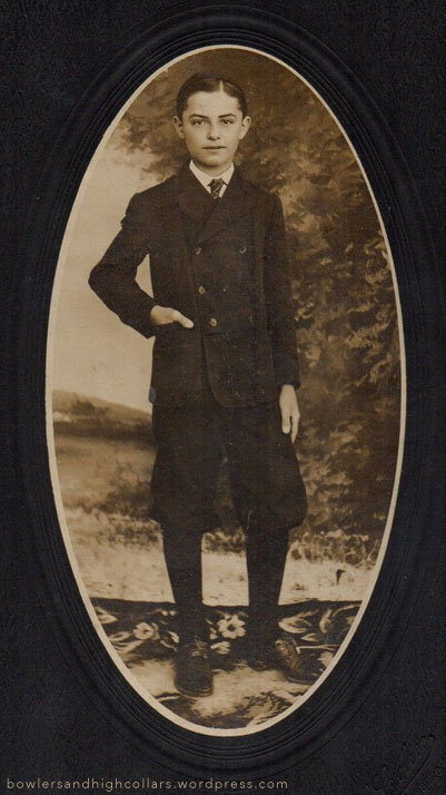 Jewish boy. Personal Collection.