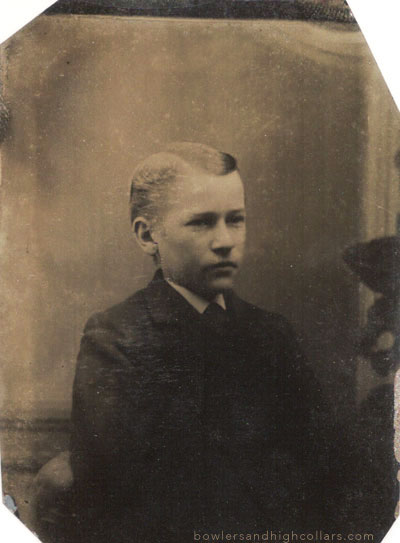 1/6th plate tintype. Personal Collection