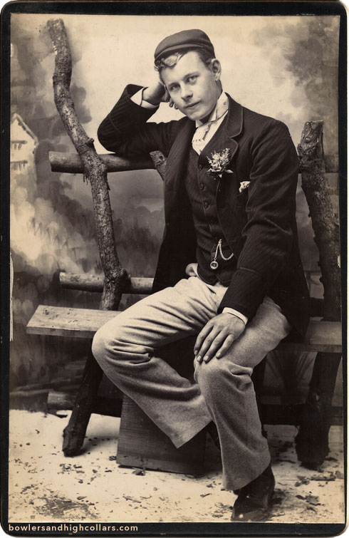 Cabinet card. Private Collection.