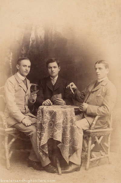 Max Kleiman (middle), and two friends. Personal Collection.