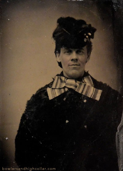 1860s-1870s Man in drag. Personal Collection.