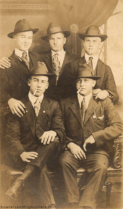 Bootleggers or just bad looking buddies? Personal Collection.