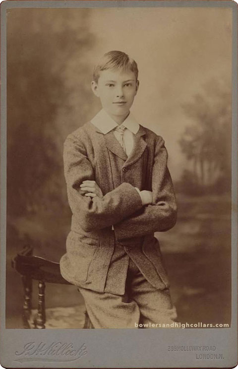 1903 Cabinet Card. Private Collection.