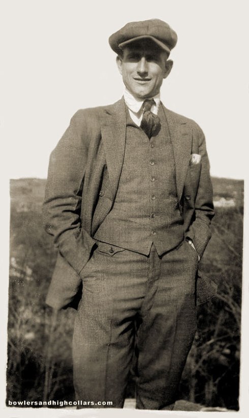 RPPC. 1922 (digitally erased date at bottom). Private Collection.