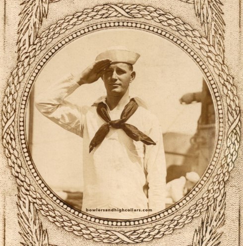 Elva the Sailor. RPPC. Private Collection.