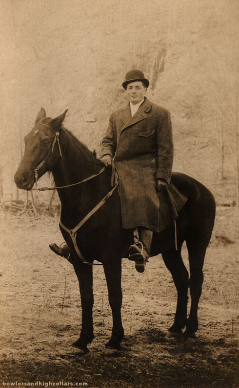 Digitally enhanced RPPC. Private Collection.