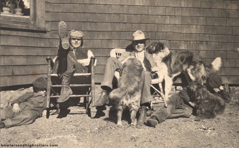 Candid snapshot. Private Collection.