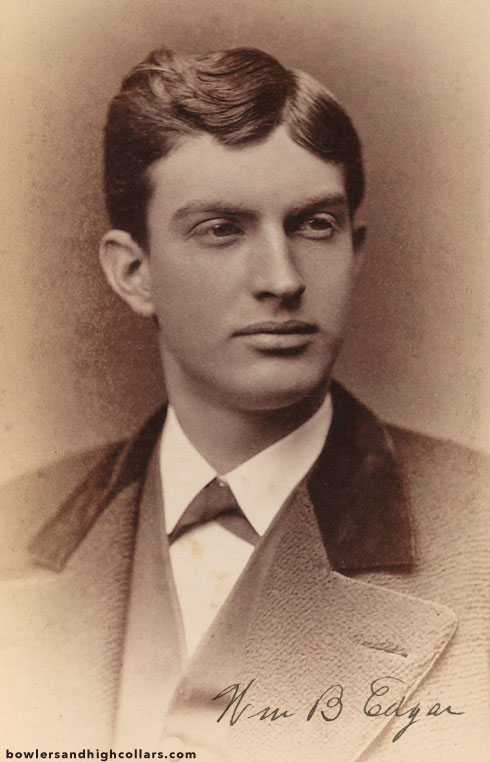 William B. Edgar. CDV. Private Collection.