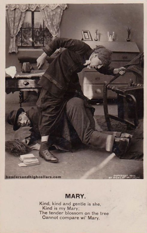 Mary. Postcard. Private Collection.