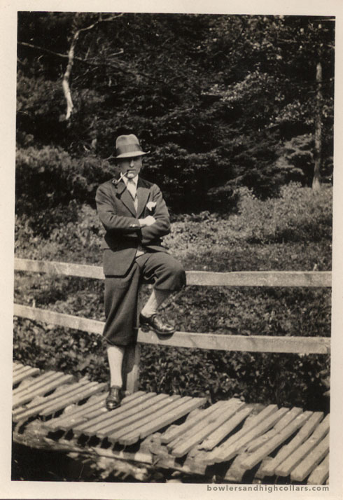 1930s snapshot. Private Collection.