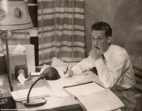 Cramming for the finals. Snapshot. Private Collection.