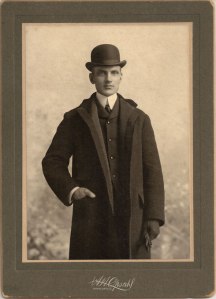 Axel F. Hall. Cabinet card. Private Collection.